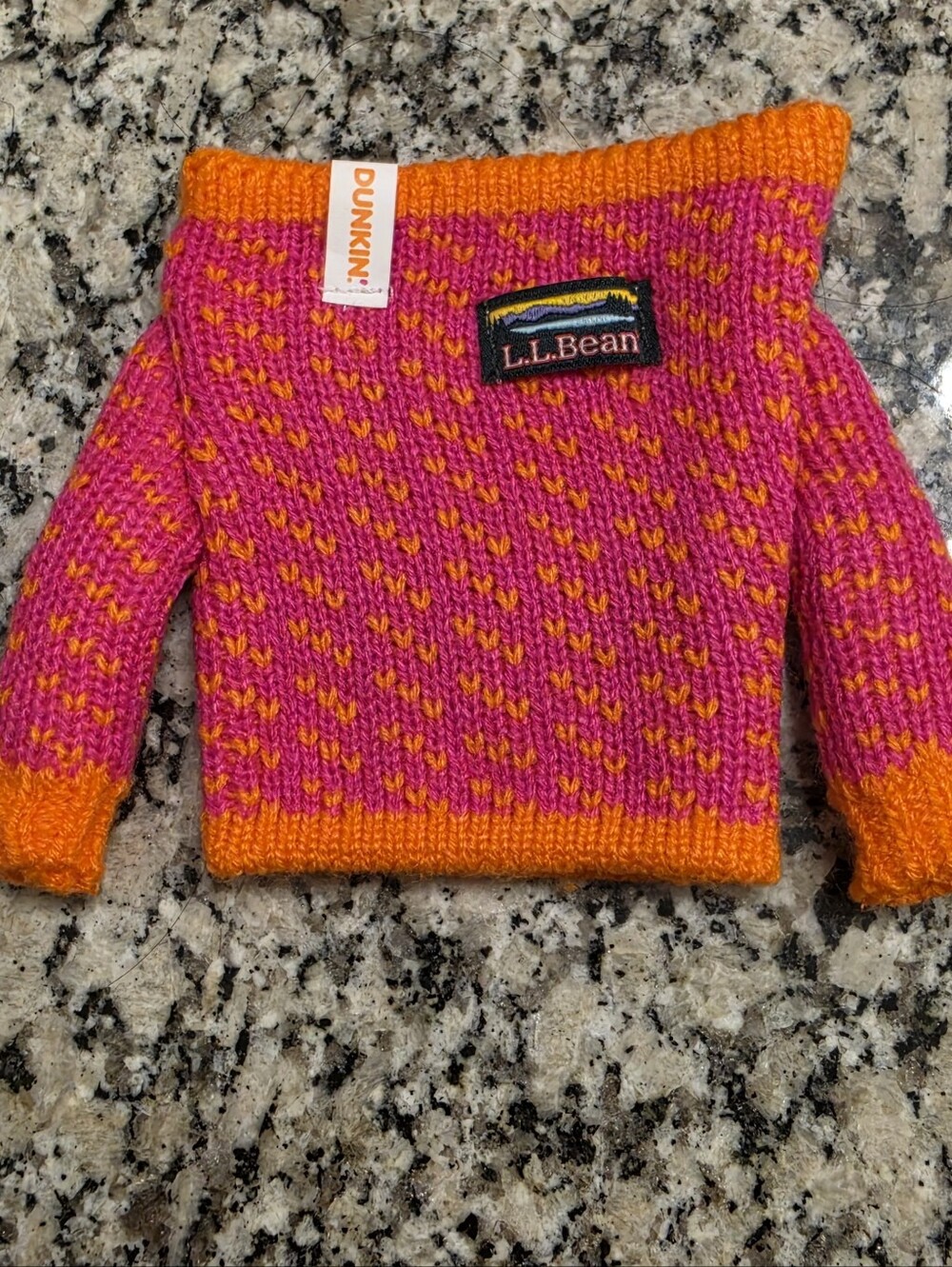 L.L. Bean Dunkin' Donuts Coffee Sweater Sleeve